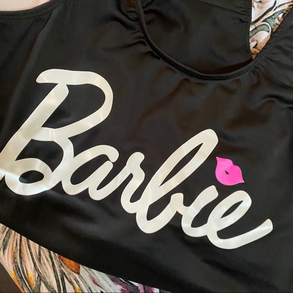 Barbie high leg one piece
